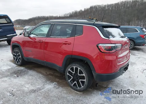 2018 Jeep Compass Limited 4X4 from USA, damaged, VIN 3C4NJDCBXJT272860